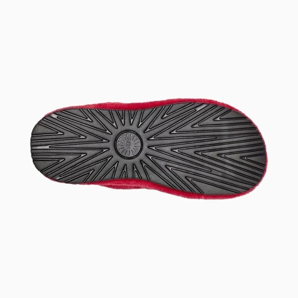 UGG MEN FLUFF YOU SLIPPER - RED SIZE 7 (NEW WITH TAGS) - Picture 6 of 6